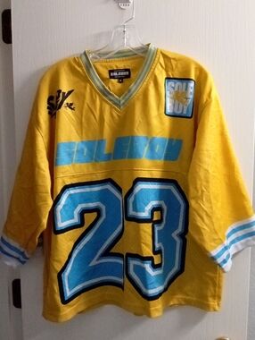 Men’s Yellow & Blue Jersey Shirt